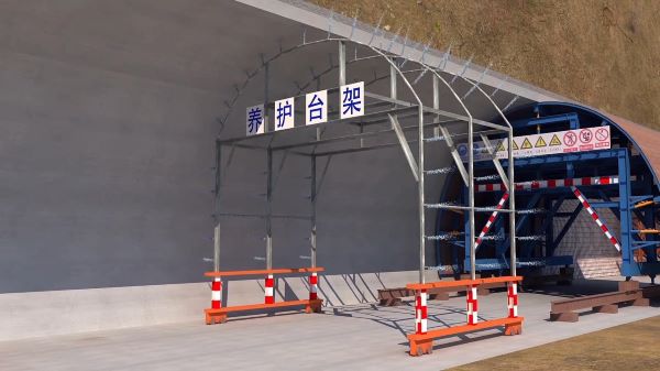 土默特右旗隧道施工动画制作公司 - 隧道施工工艺和施工方法 - 隧道施工汇报动画视频 - bim 工程施工动画